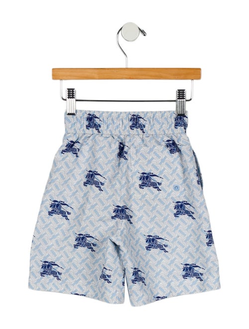 Burberry Toddler Boys' TB Printed Swim Trunks