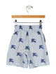Burberry Toddler Boys' TB Printed Swim Trunks