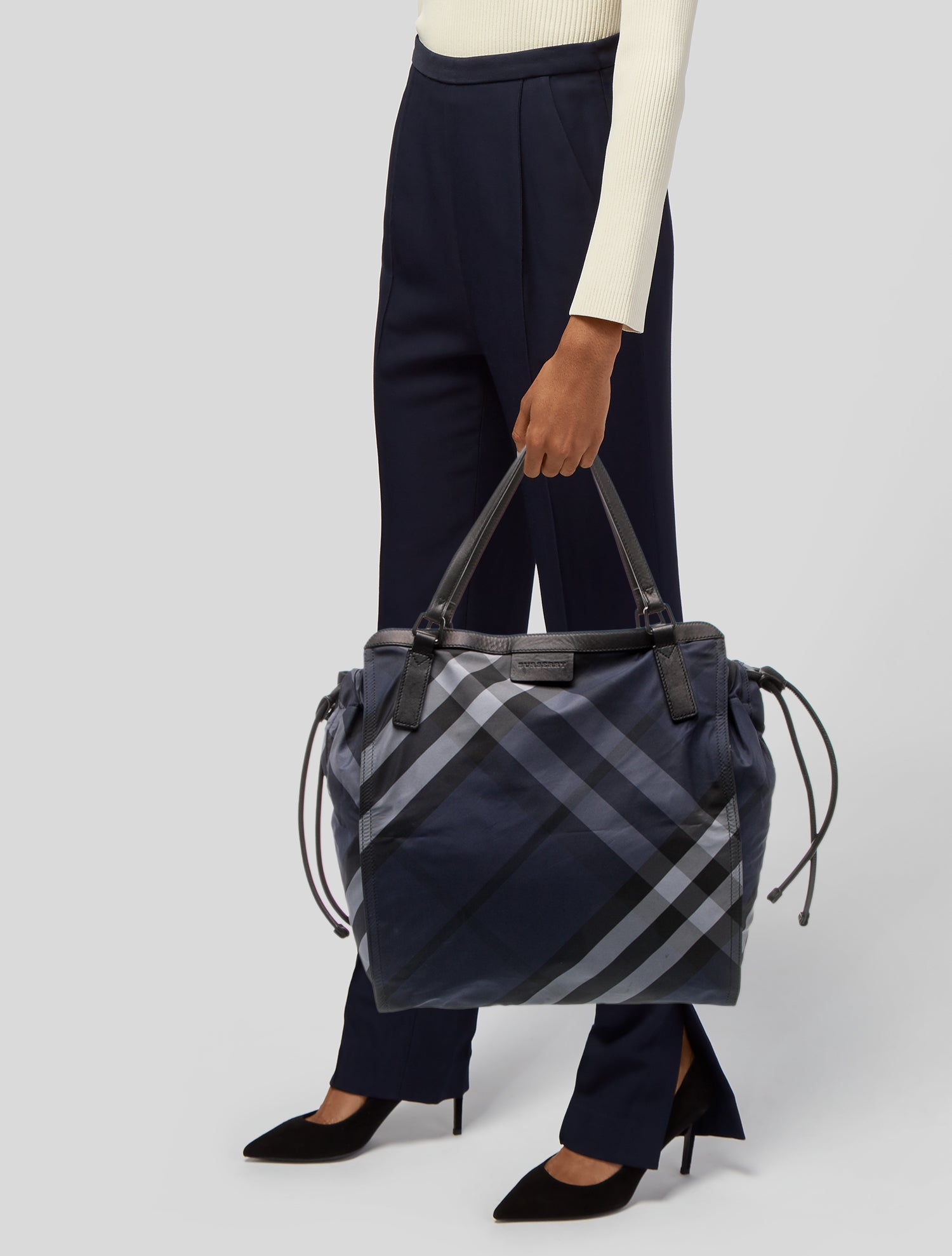 Burberry Super Nova Check Shoulder Bag