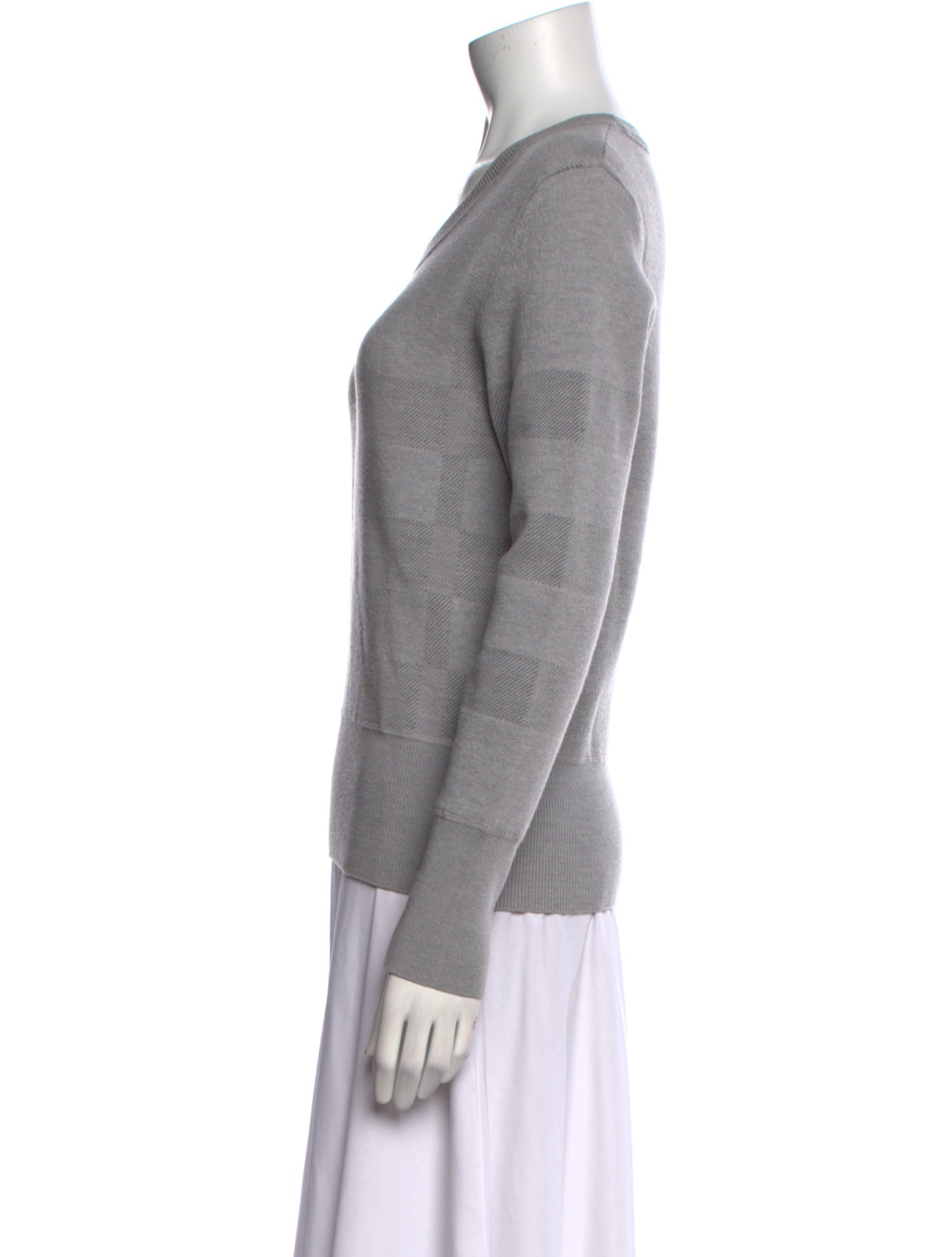 Burberry Wool Printed Sweater