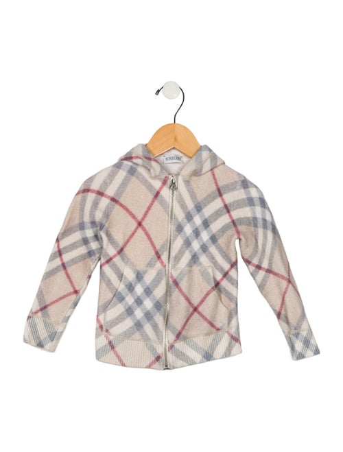 Burberry Burberry wool zip up sweater.