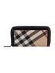 Burberry Exploded Check Pattern Continental Wallet