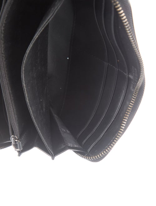 Burberry Exploded Check Pattern Continental Wallet