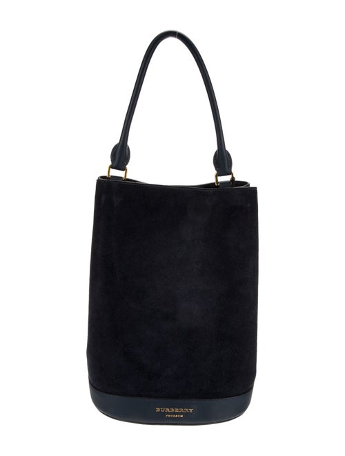 Burberry Prorsum Suede Bucket Bag