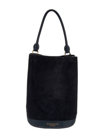 Burberry Prorsum Bucket Bags Suede Bag
