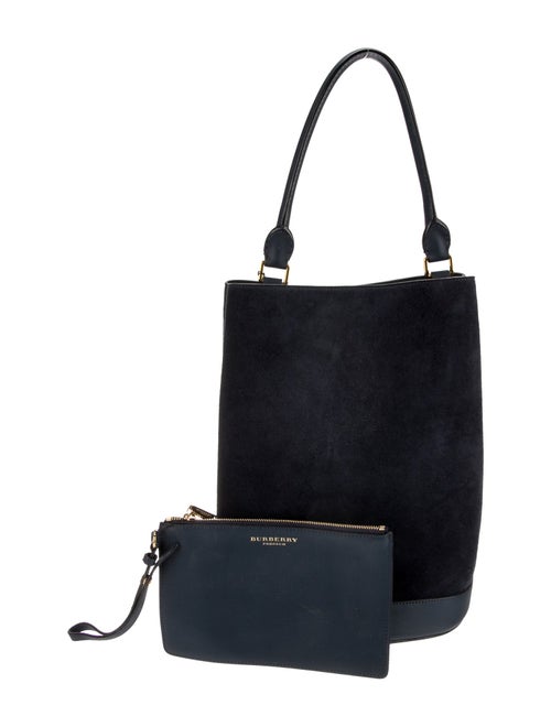 Burberry Prorsum Suede Bucket Bag