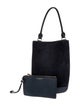 Burberry Prorsum Suede Bucket Bag