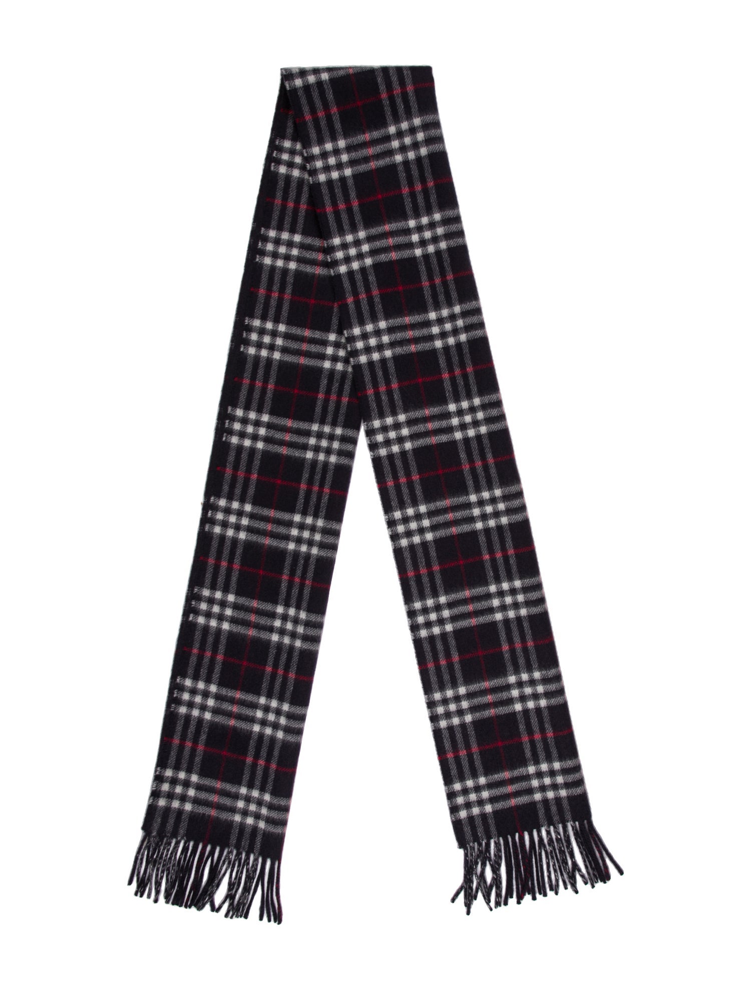 Burberry Cashmere Striped Scarf