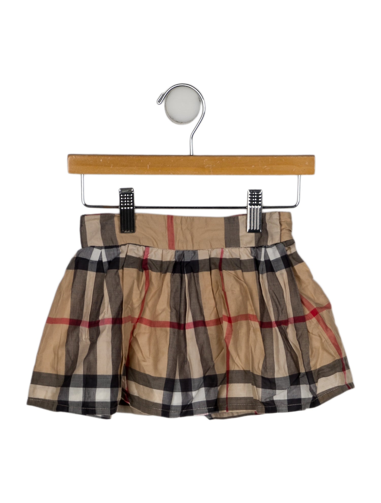 Burberry Infant Girls Nova Check Printed Mini Skirt