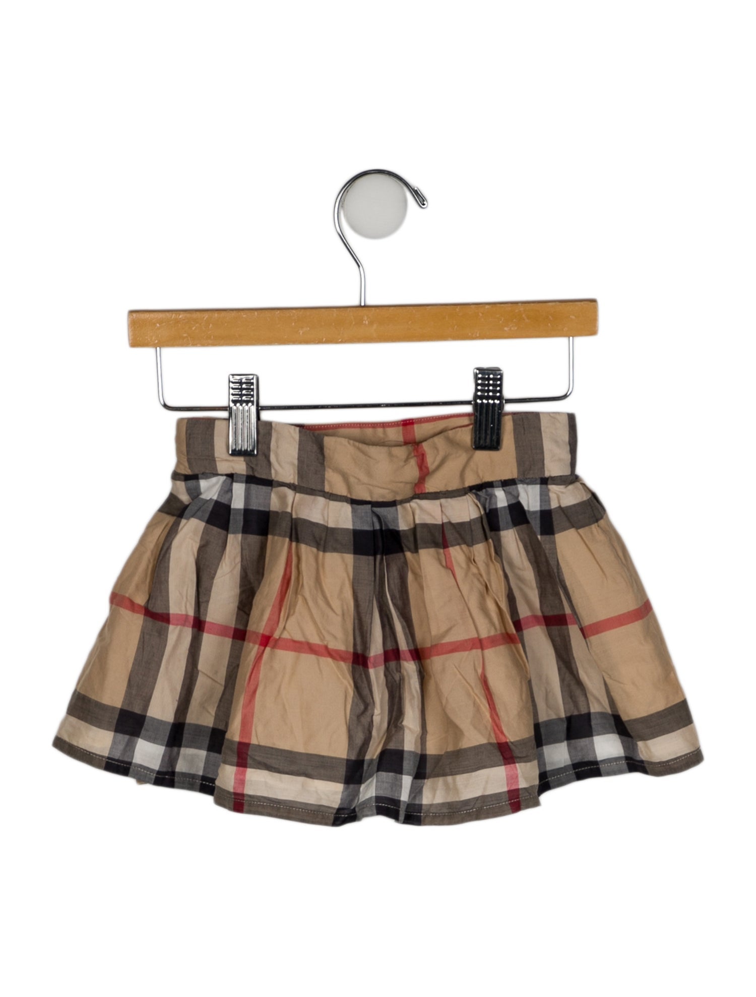 Burberry Infant Girls Nova Check Printed Mini Skirt