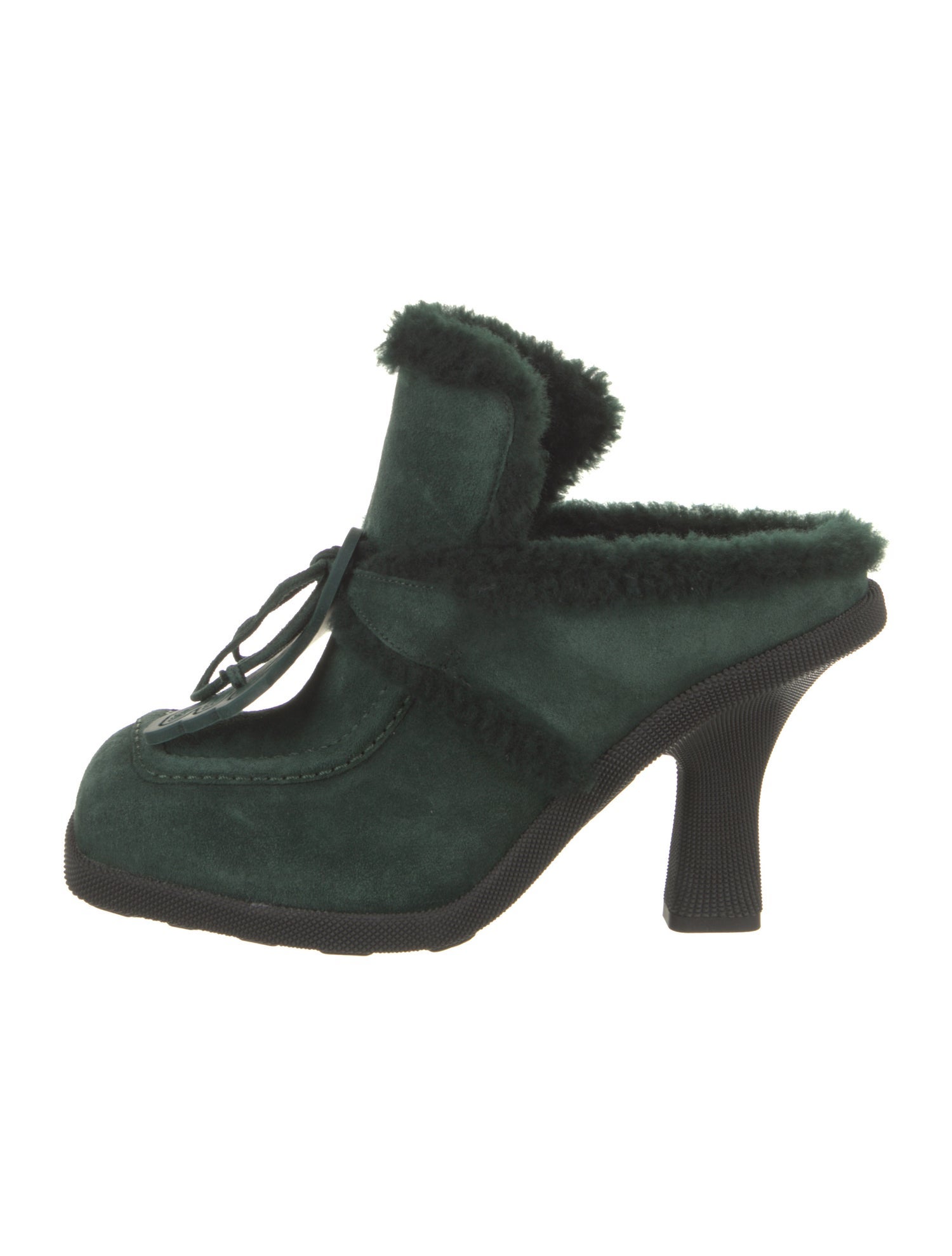 Burberry Suede Mules w/ Tags