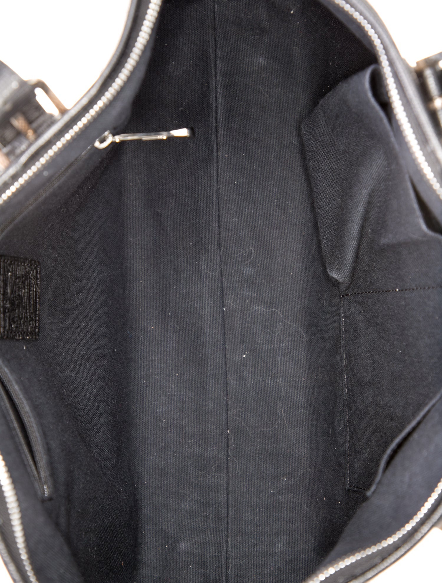 Burberry Canvas Top Handle Bag