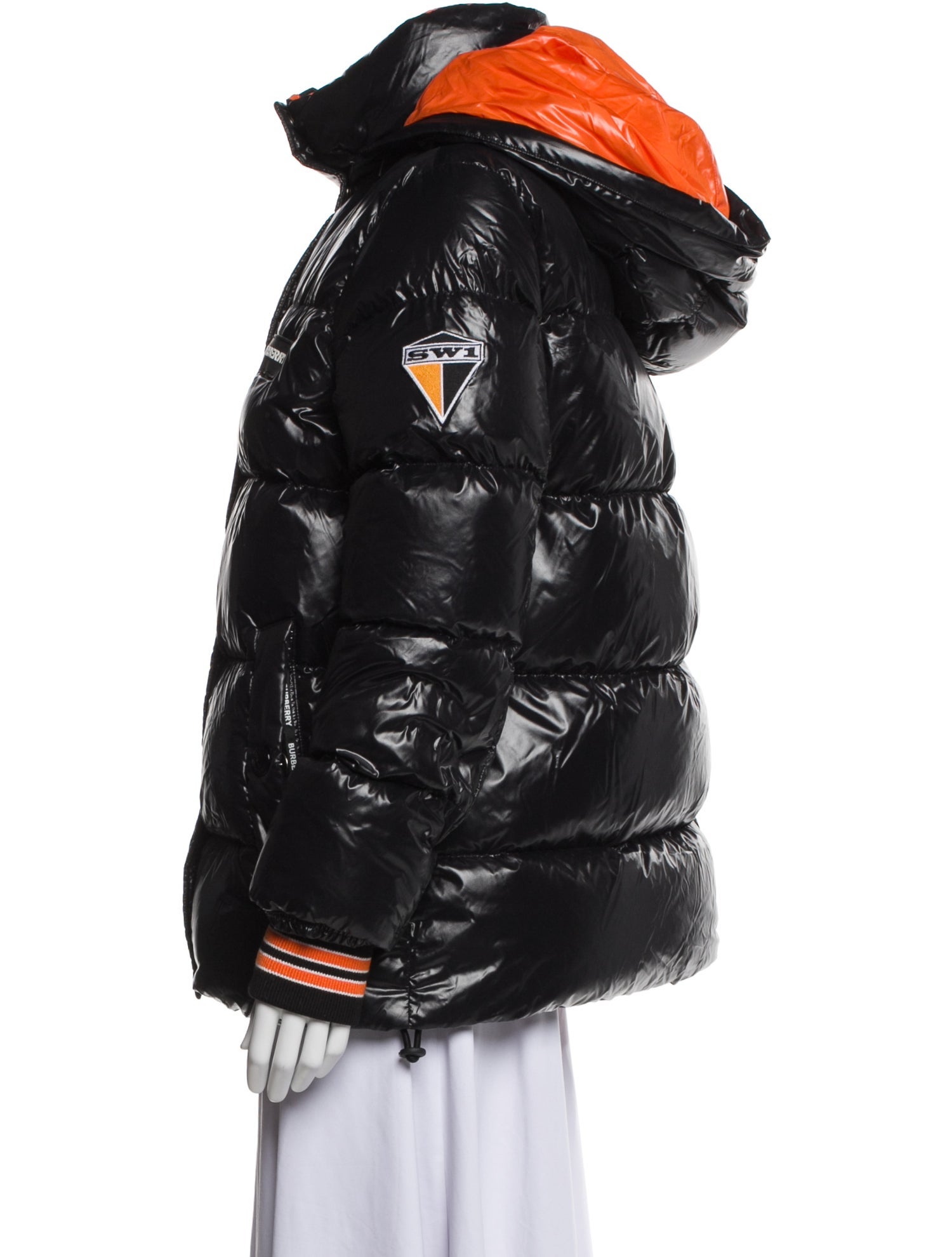 Burberry Striped Parka