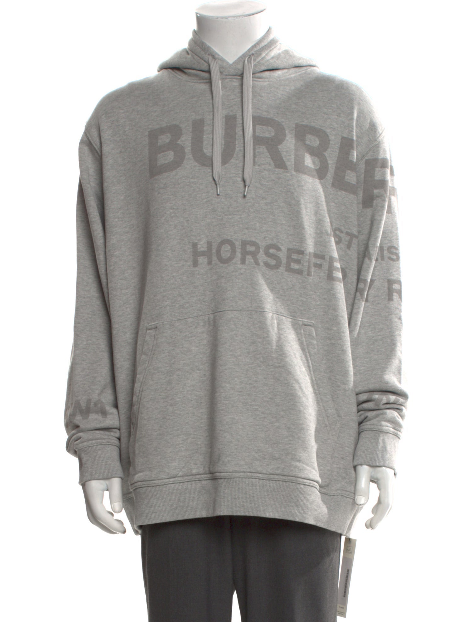 Burberry Graphic Print Crew Neck Hoodie