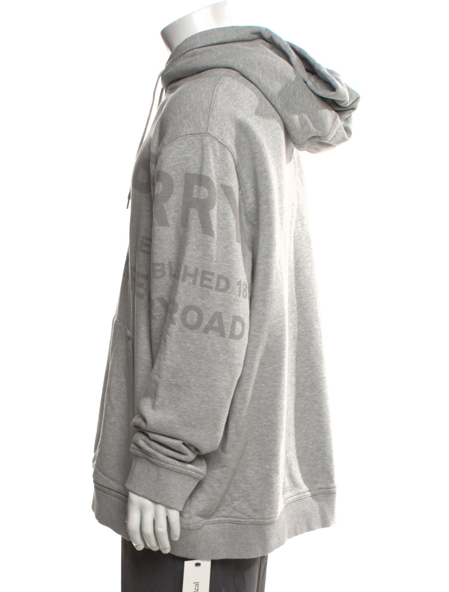 Burberry Graphic Print Crew Neck Hoodie