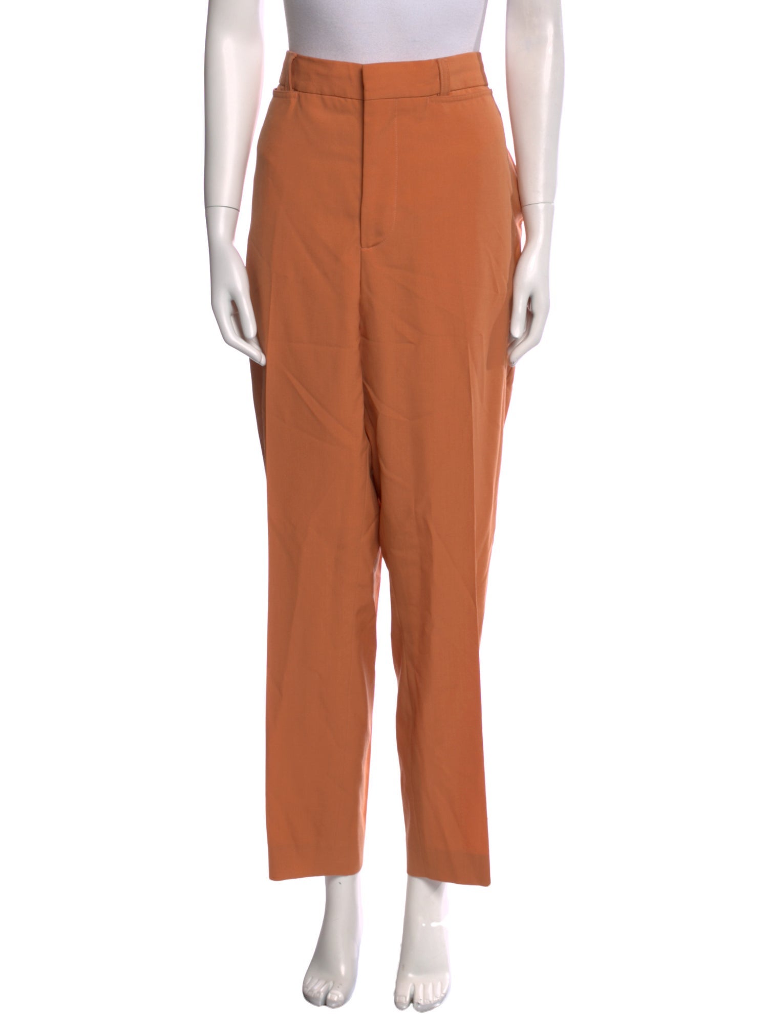 Burberry Wool Straight Leg Pants