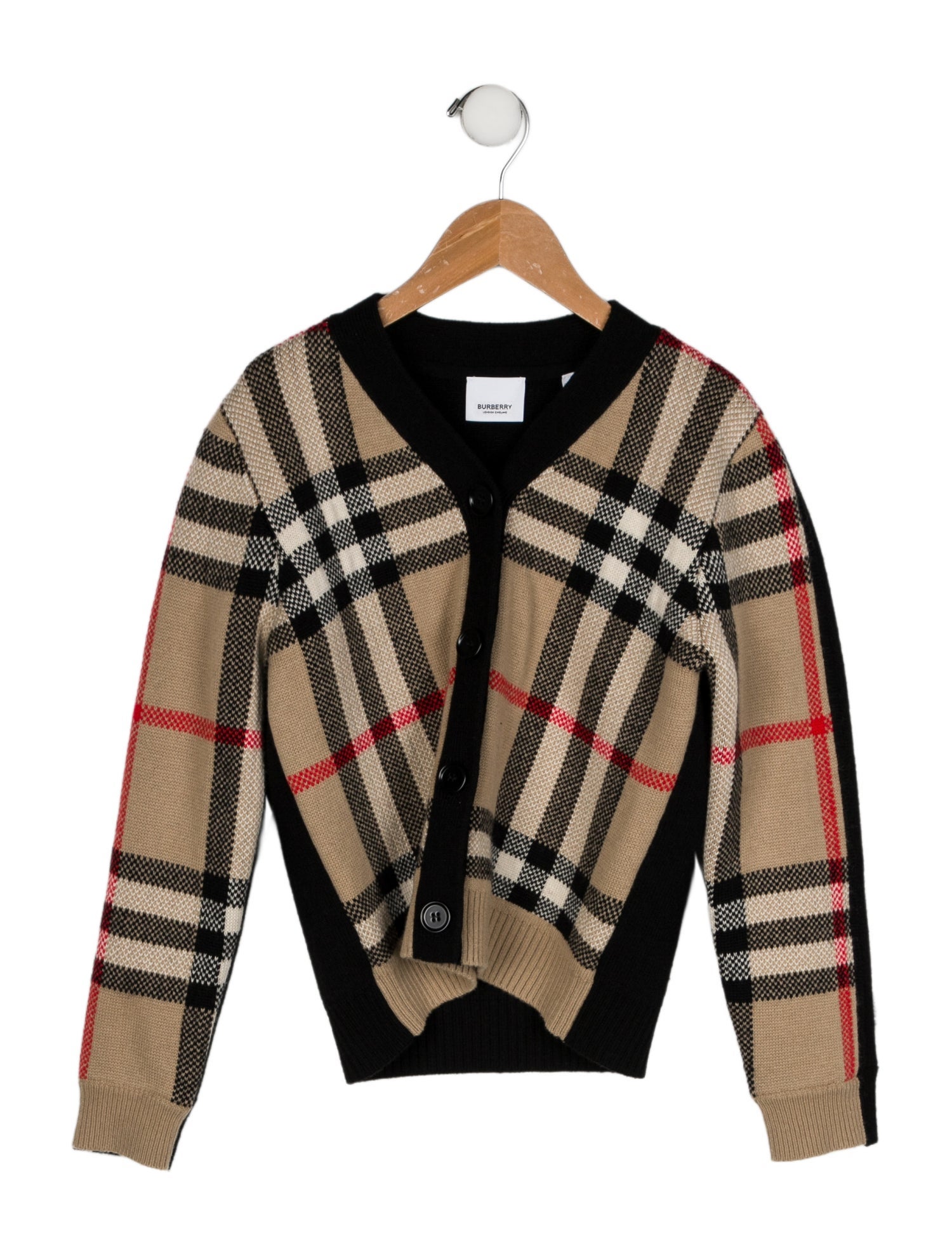 Burberry Boys Pattern Cardigan