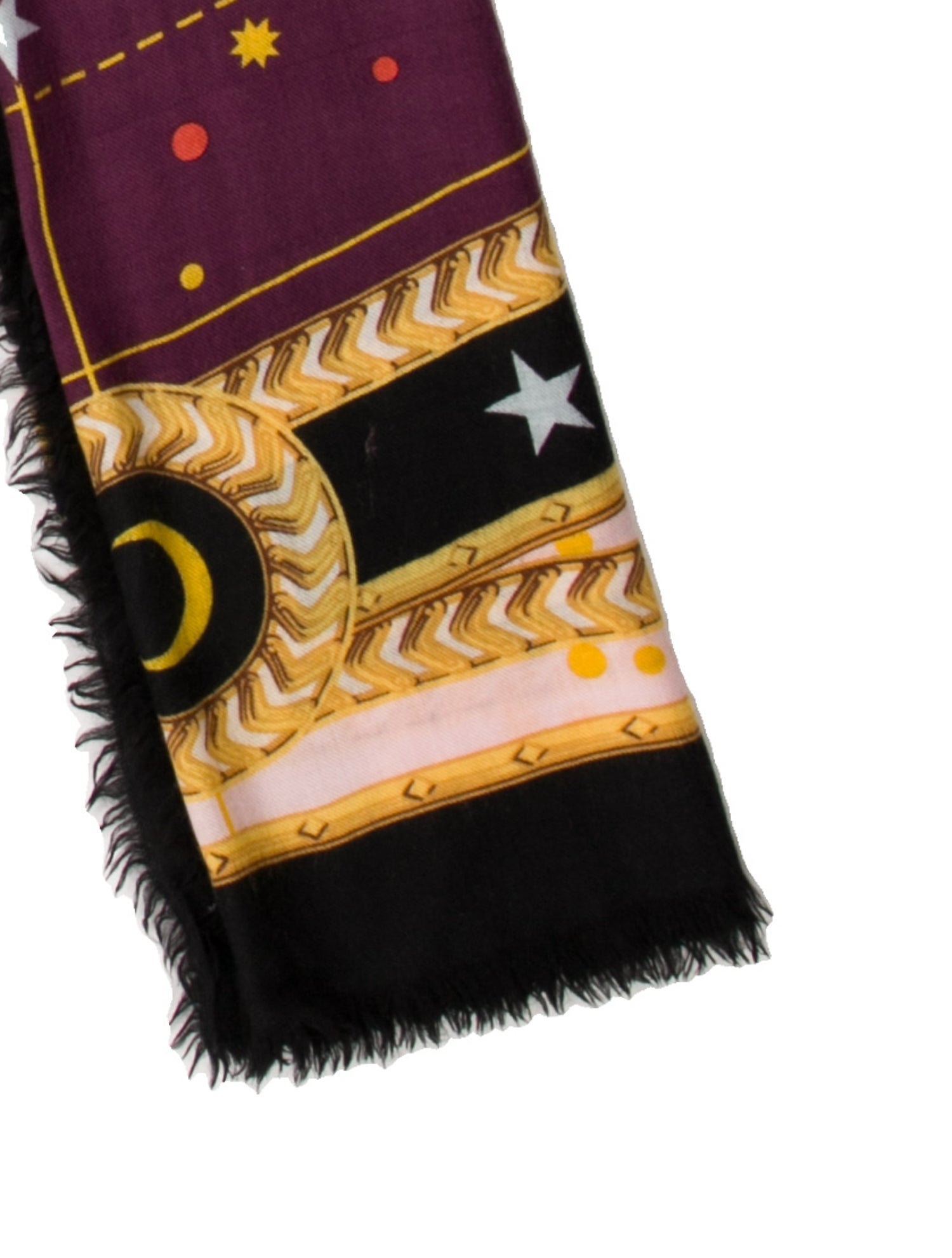 Burberry Wool Printed Shawl