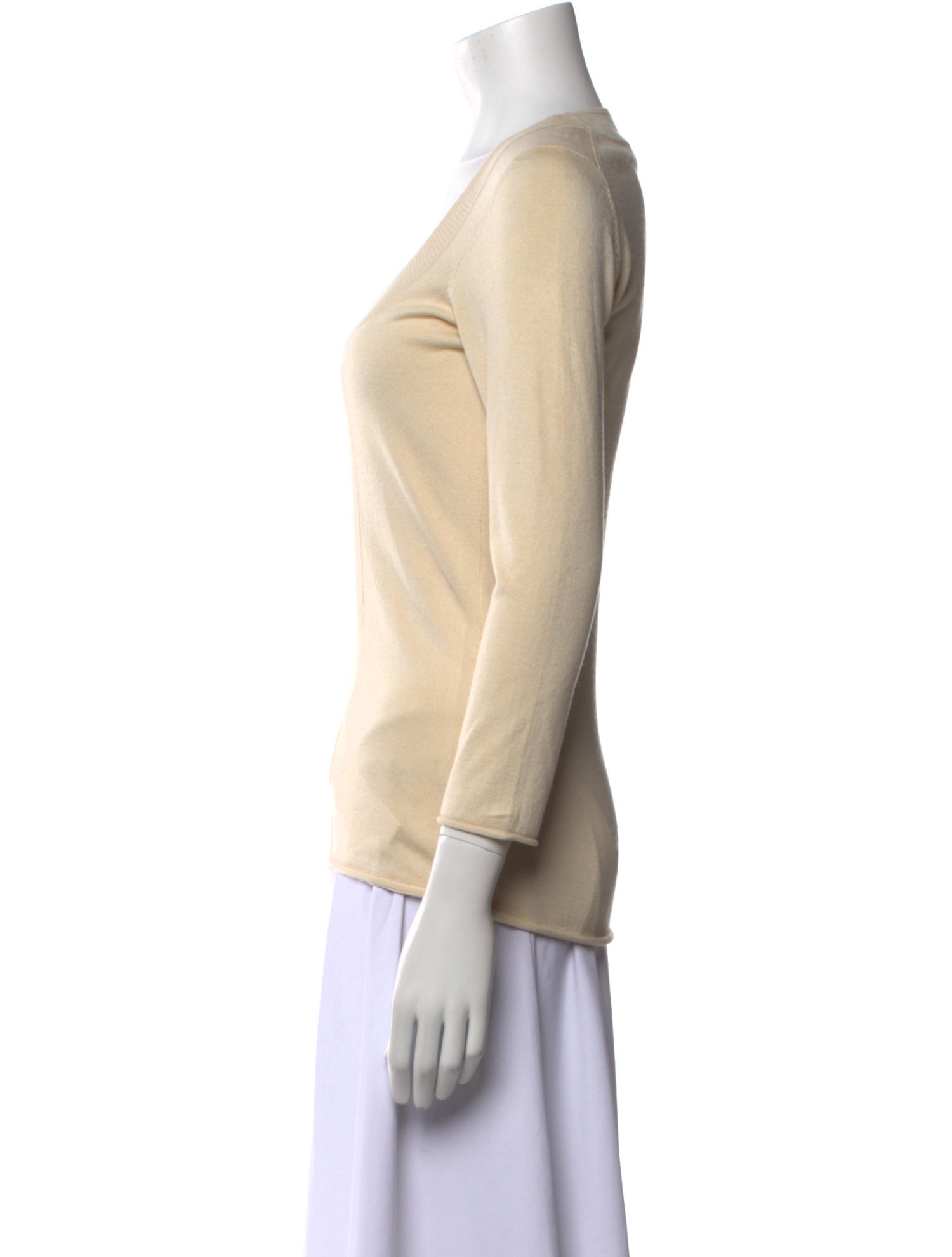 Burberry London Silk Scoop Neck Sweater