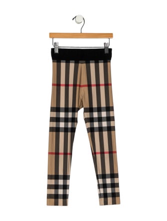 Burberry Check Printed Leggings