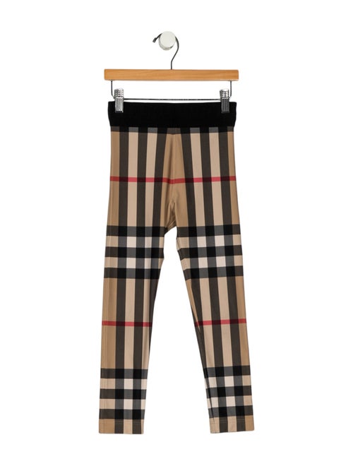 Burberry Check Printed Leggings