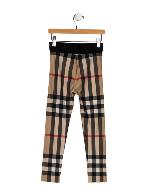 Burberry Check Printed Leggings