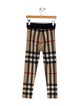Burberry Check Printed Leggings