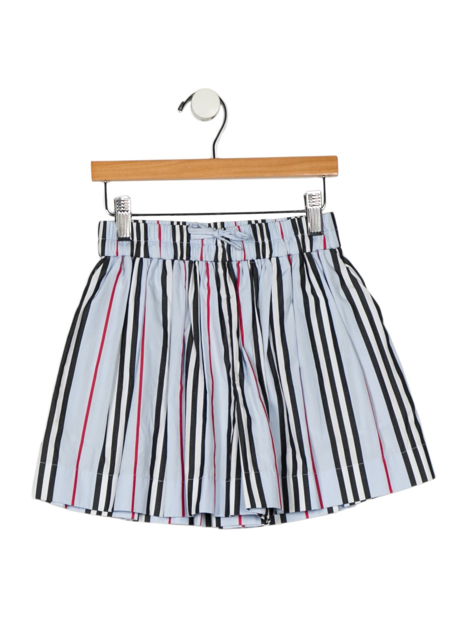 Burberry Striped Cotton Shorts