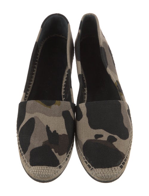 Burberry Canvas Animal Print Espadrilles