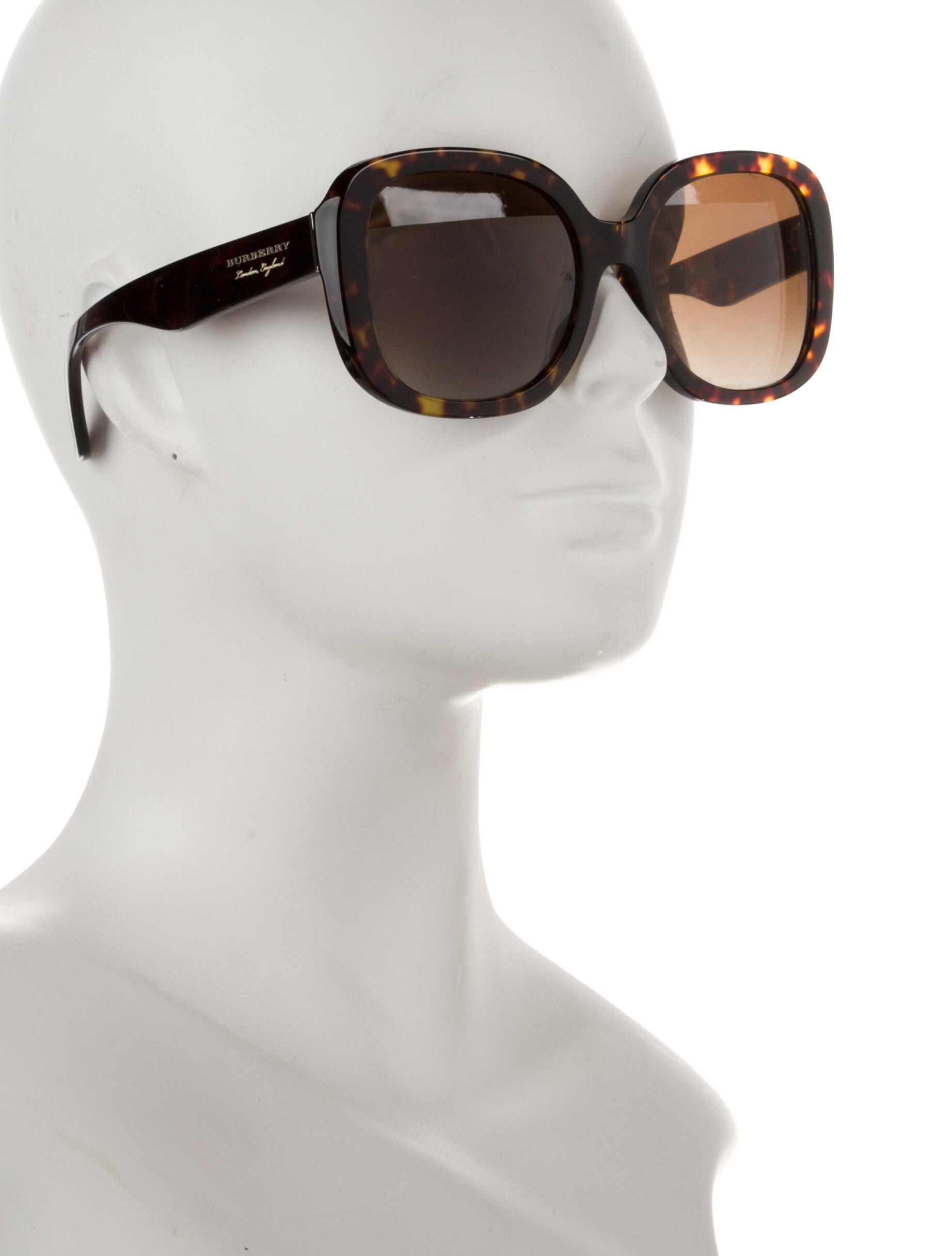 Burberry Oversize Gradient Sunglasses