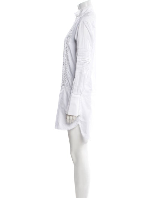 Burberry Mock Neck Mini Dress