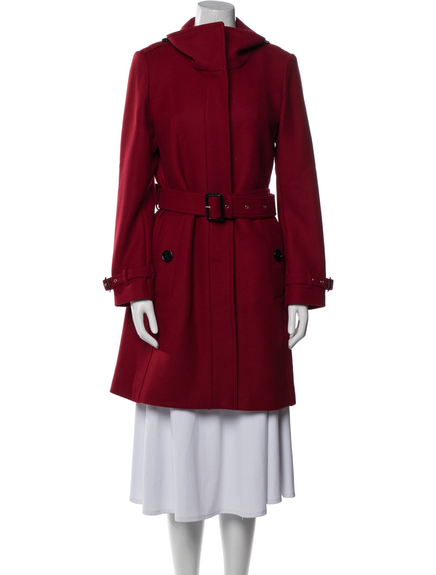 Burberry Wool Trench Coat w/ Tags