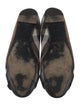 Burberry Canvas Plaid Print Ballet Flats