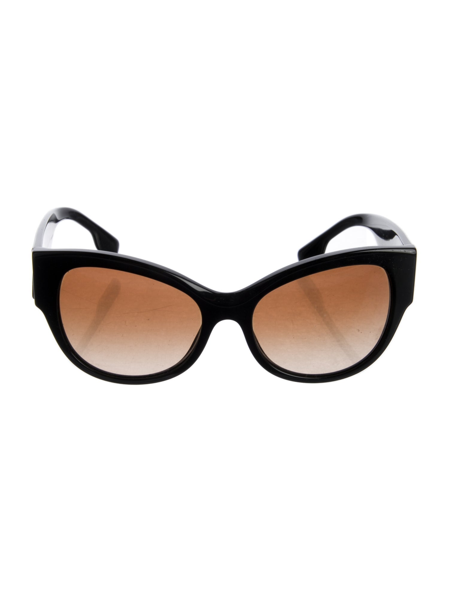 Burberry TB Monogram Cat-Eye Sunglasses