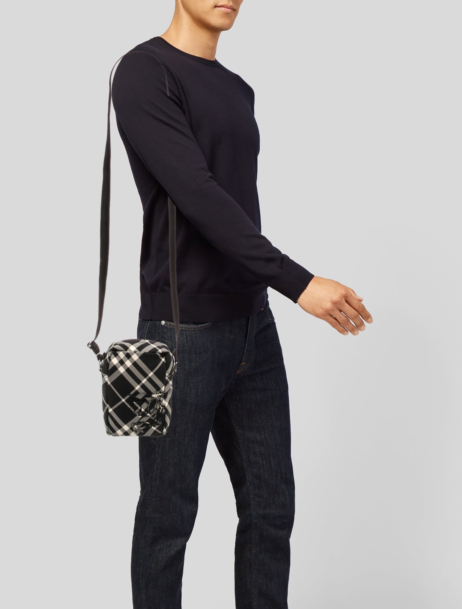 Burberry Canvas Messenger Bag