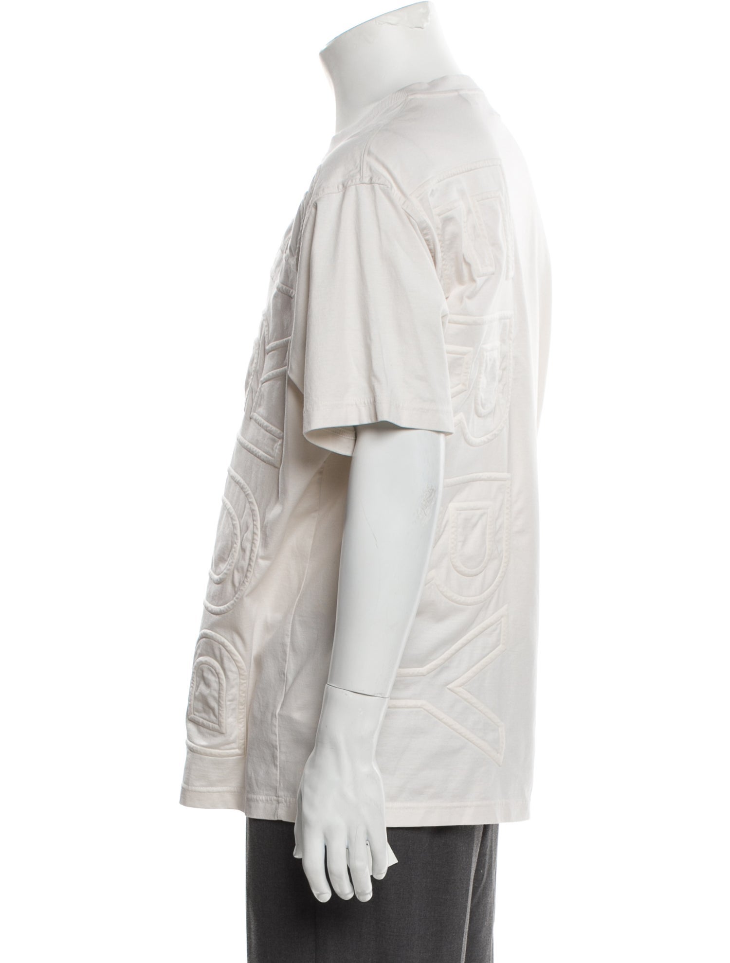 Burberry TB Monogram Crew Neck T-Shirt