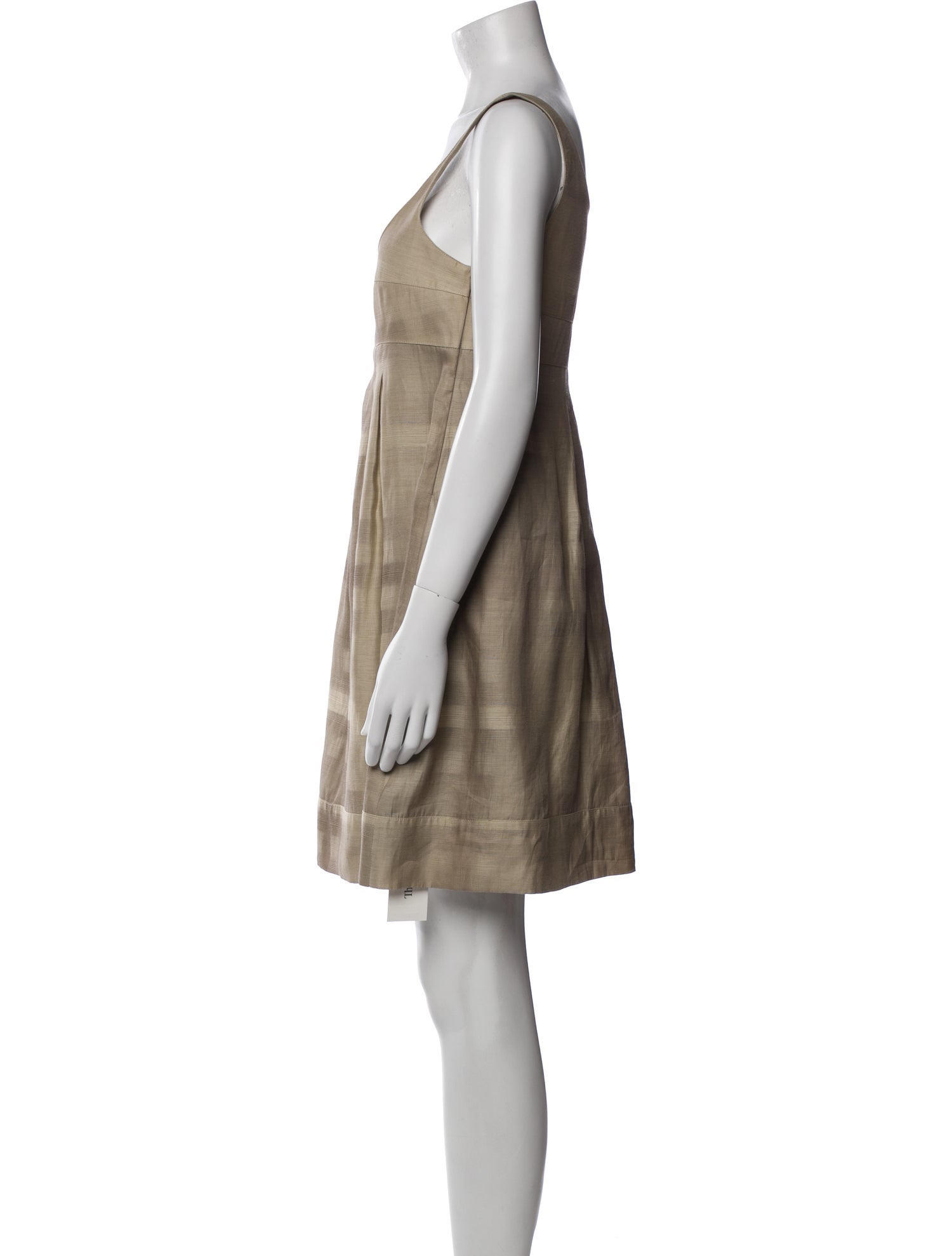 Burberry Striped Mini Dress