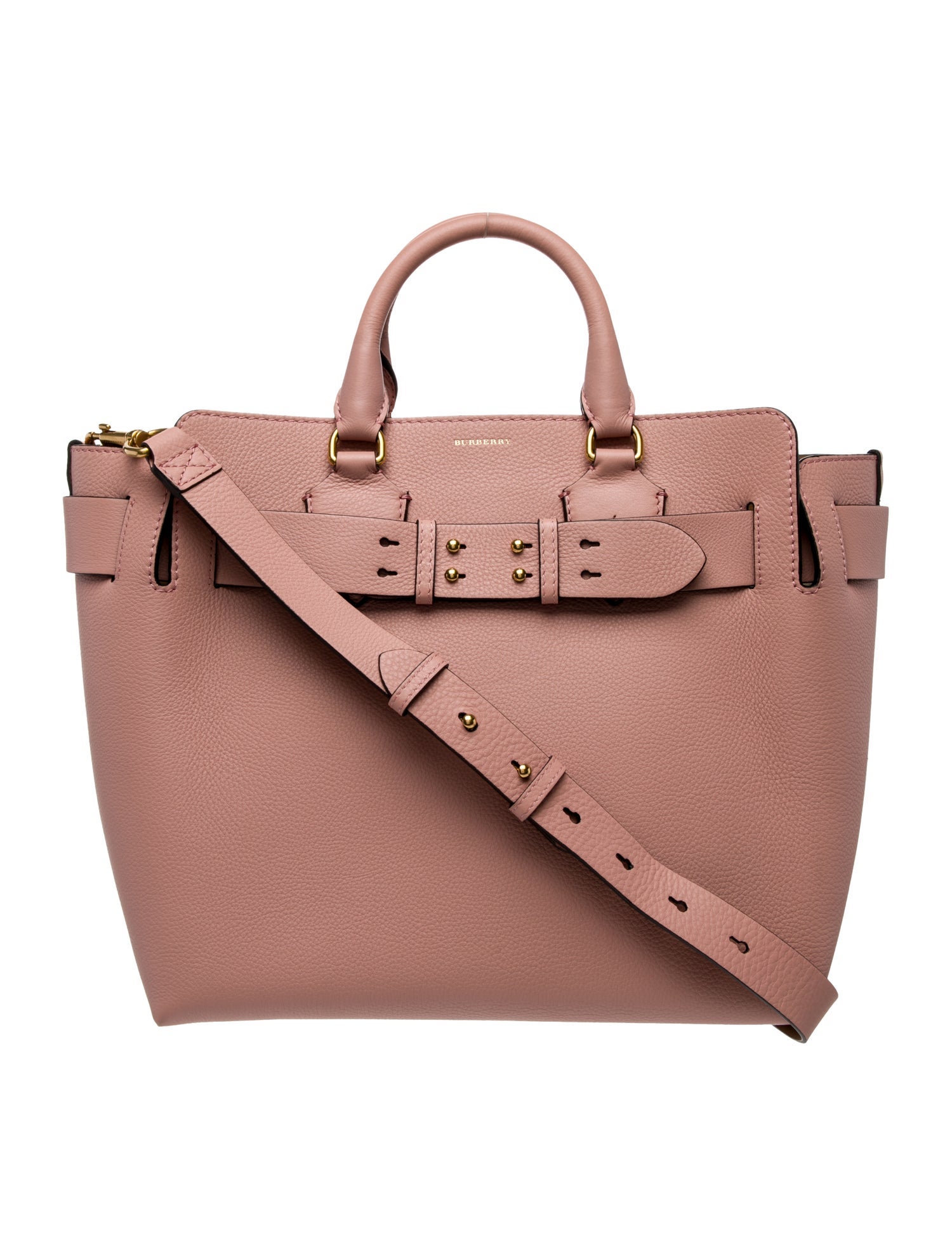 Burberry Leather Belt Tote