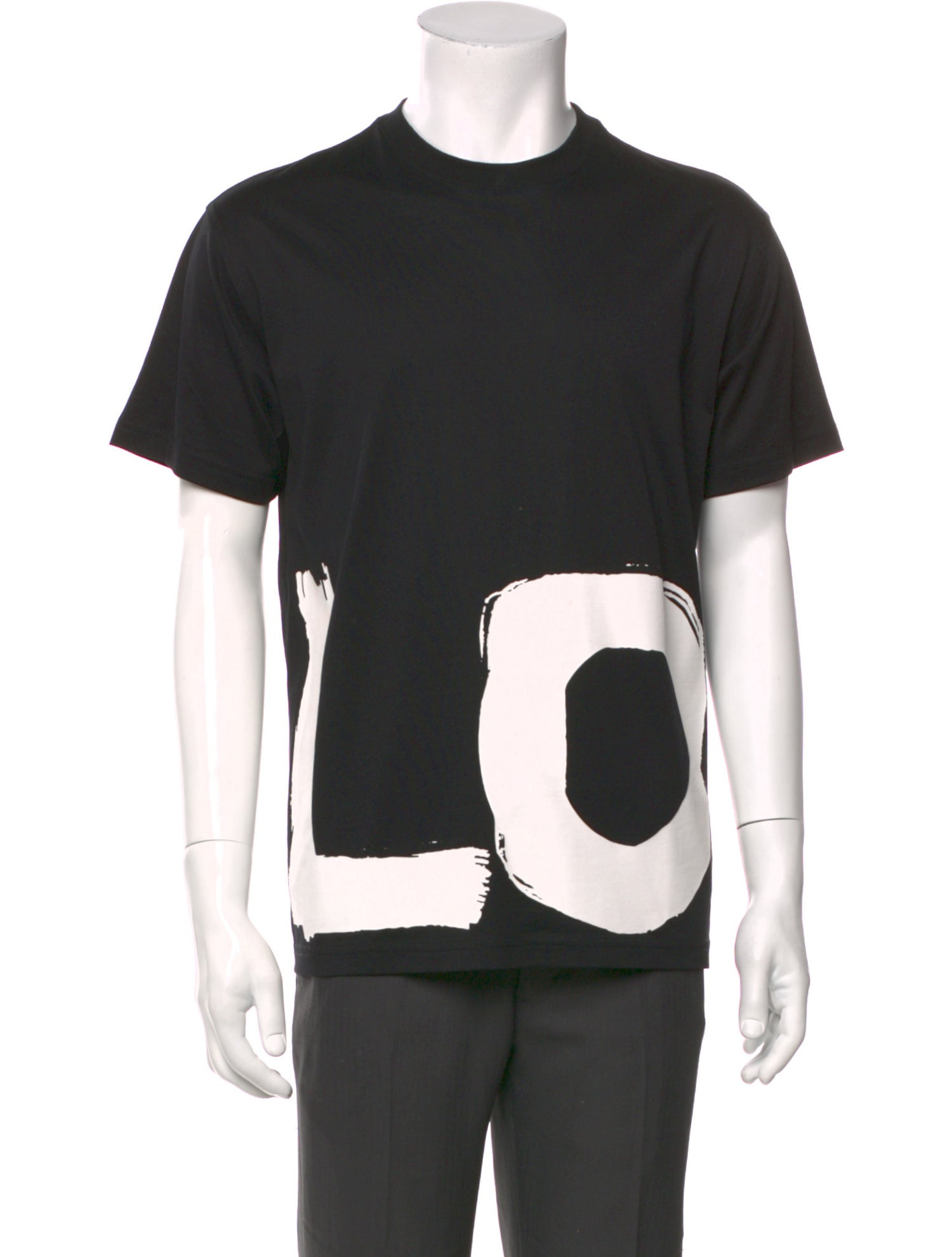 Burberry Graphic Print Crew Neck T-Shirt