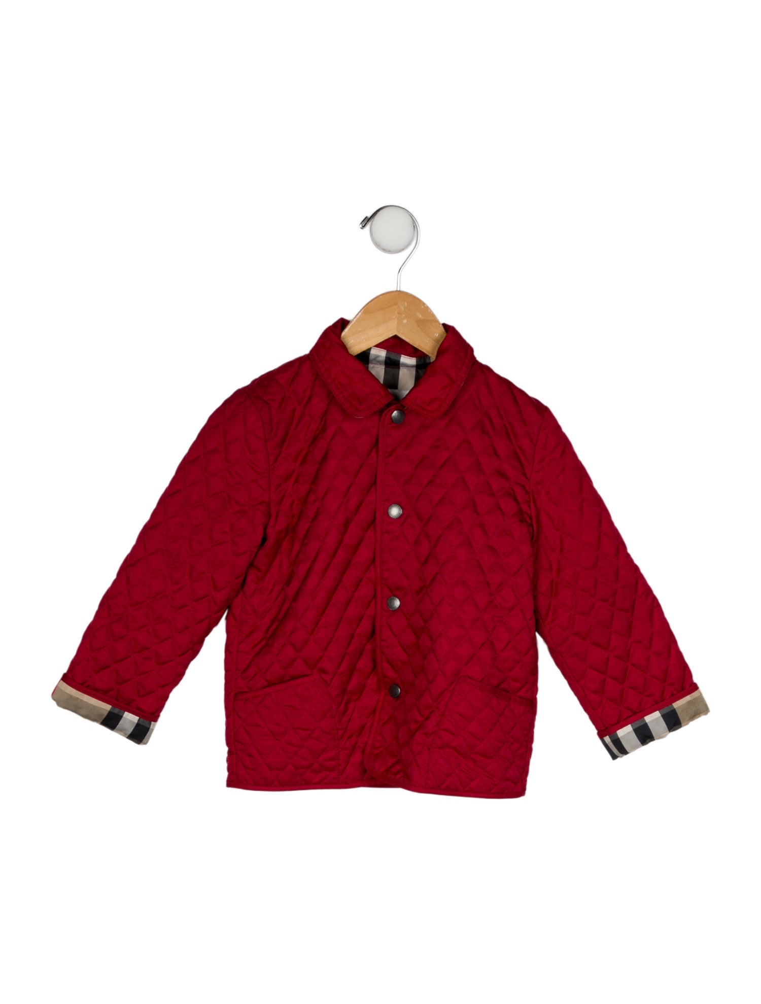 Burberry Kids Brit Quilted Nylon Jacket