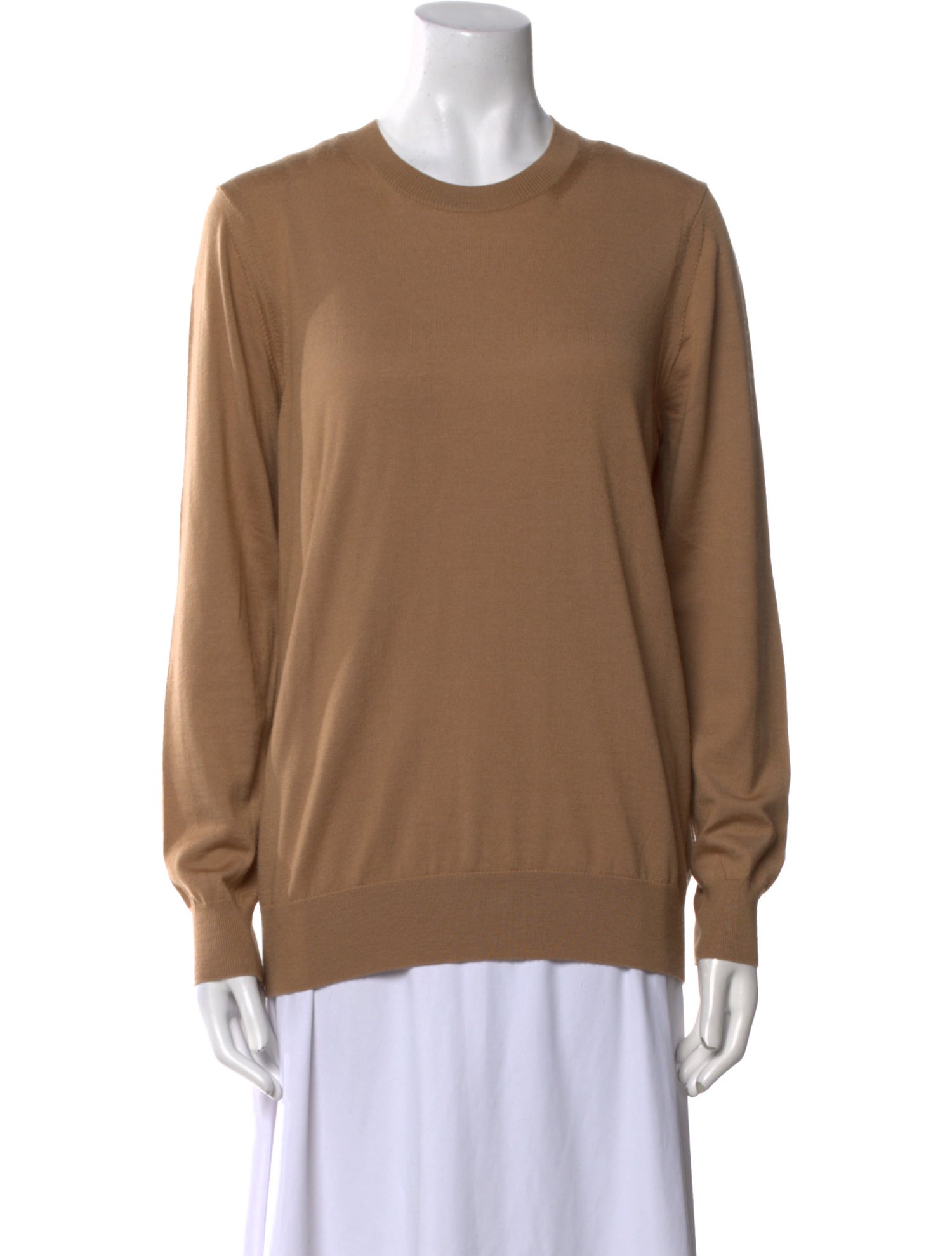 Burberry Merino Wool Crew Neck Sweater