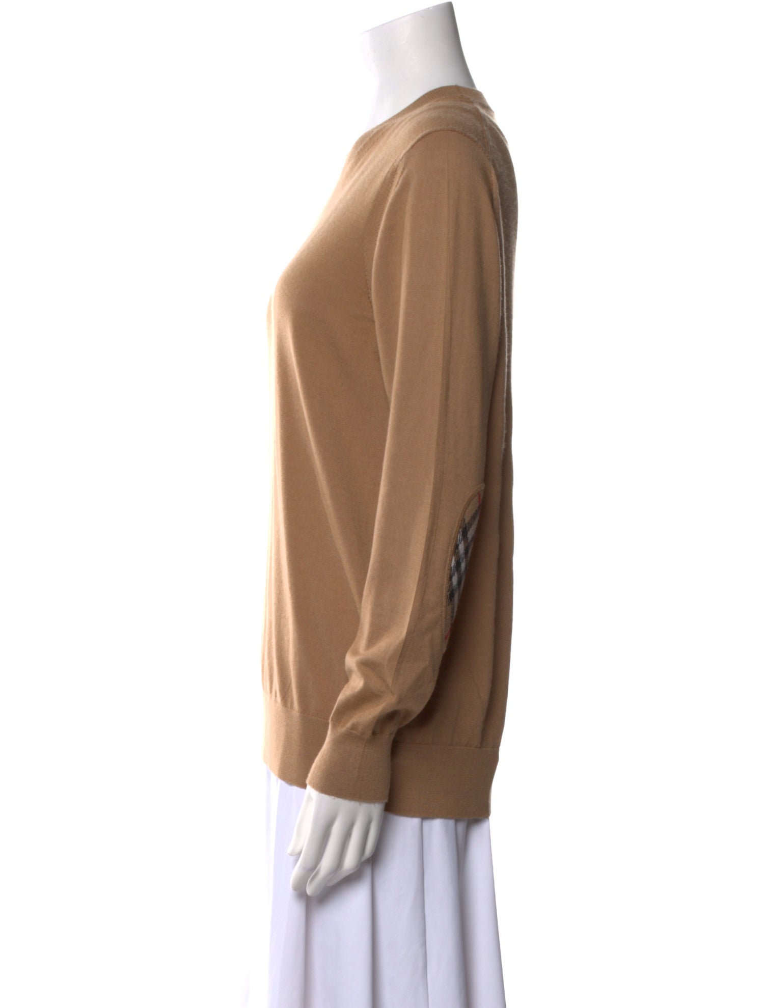 Burberry Merino Wool Crew Neck Sweater