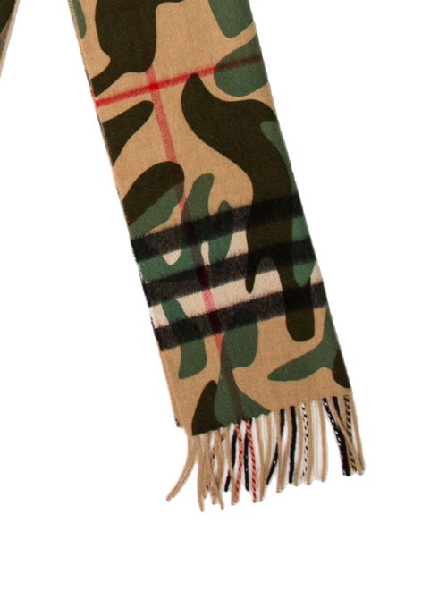 Burberry Cashmere Printed Scarf