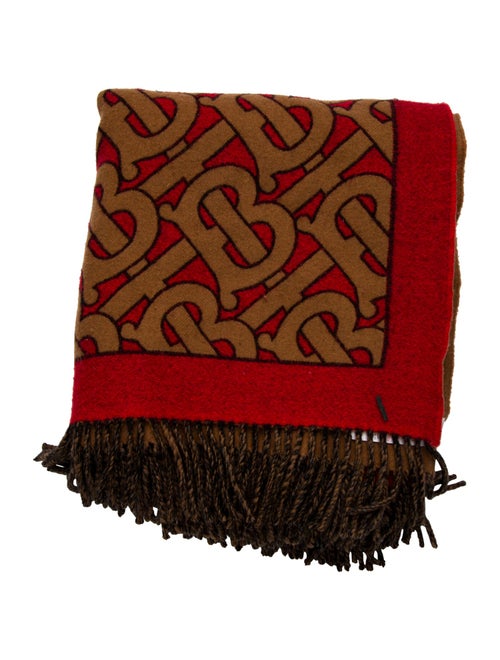 Burberry Monogram Throw Blanket