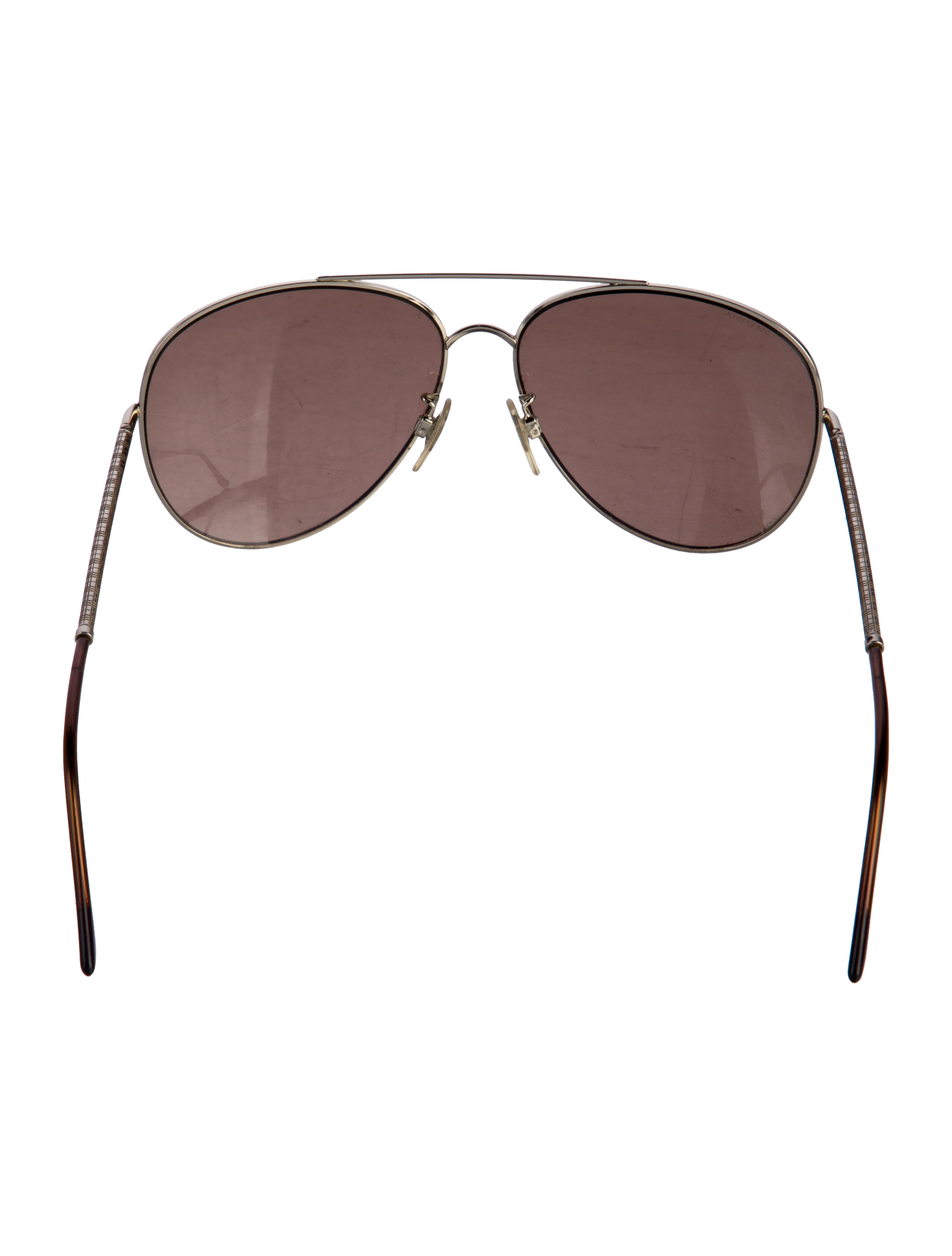 Burberry Aviator Mirrored Sunglasses
