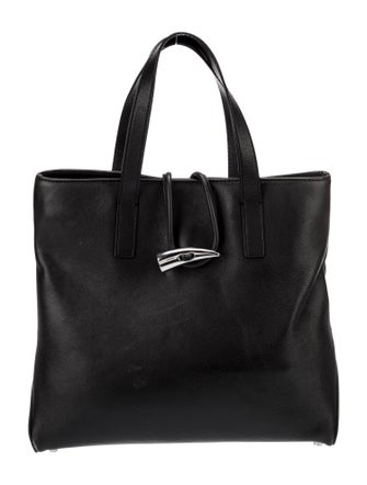 Burberry Leather Top Handle Bag