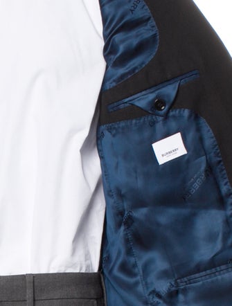 Burberry TB Monogram Wool Blazer