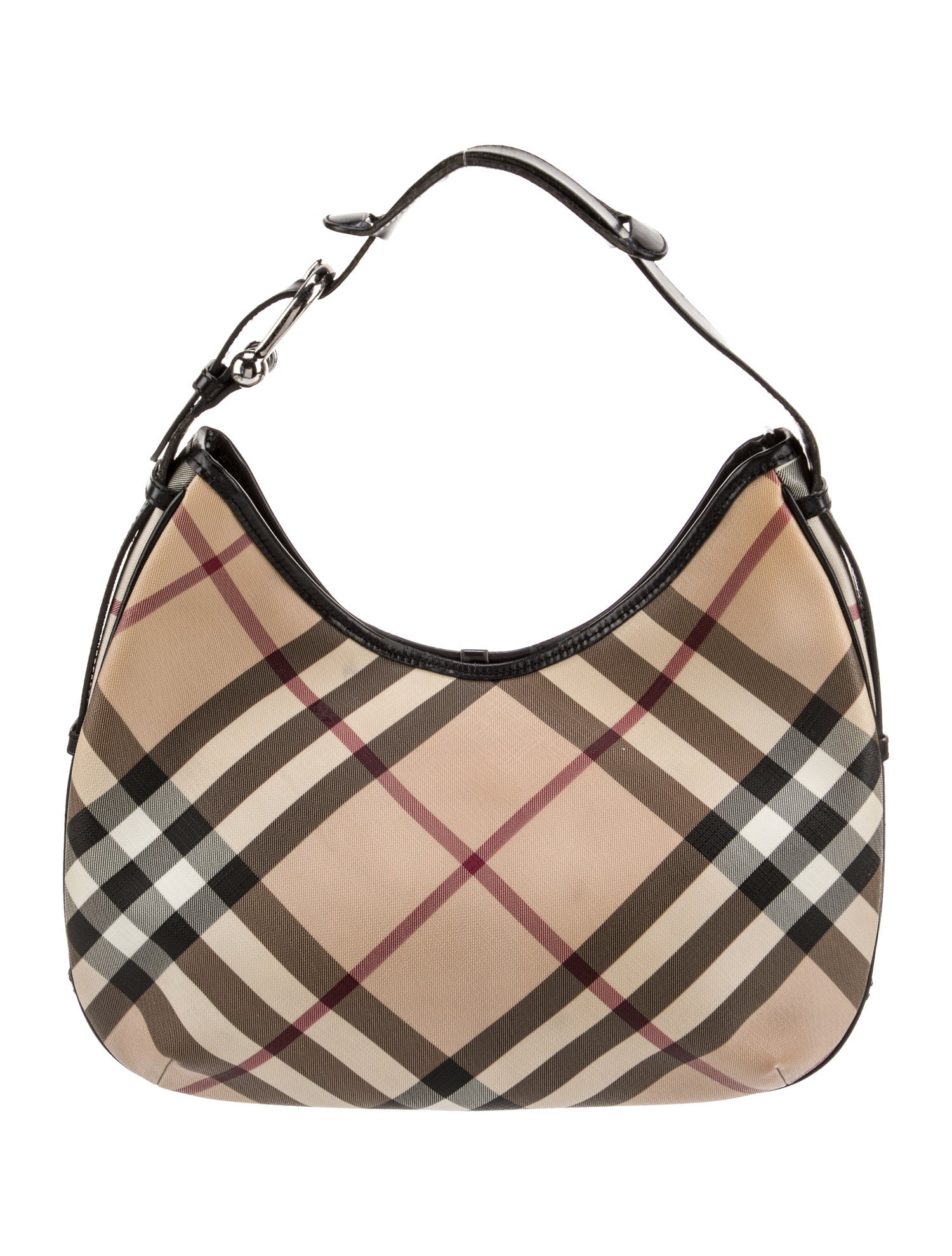 Burberry Super Nova Check Shoulder Bag
