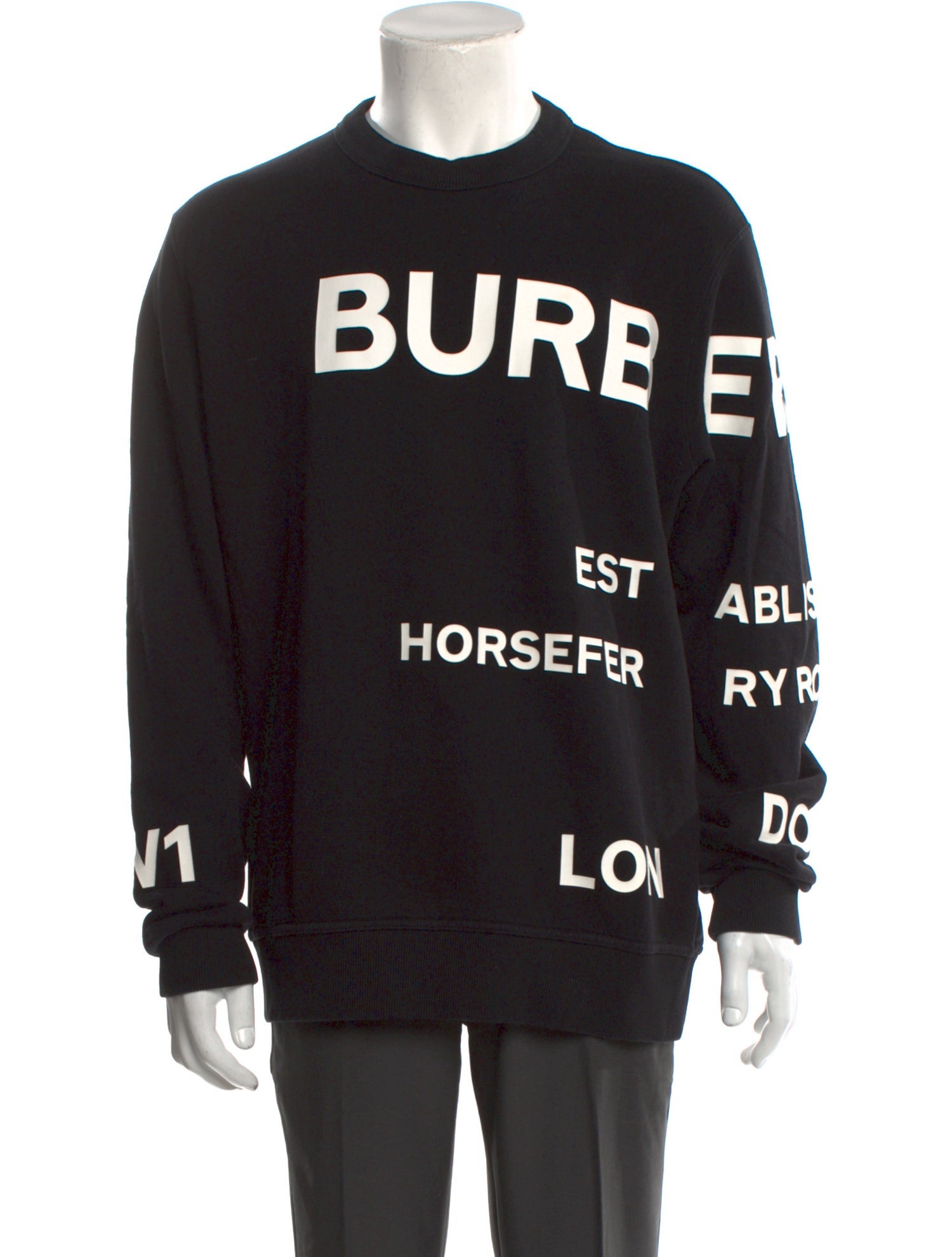 Burberry Signature Logo Graphic Print Sweatshirt