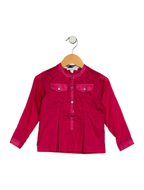 Burberry Long Sleeve Button Up